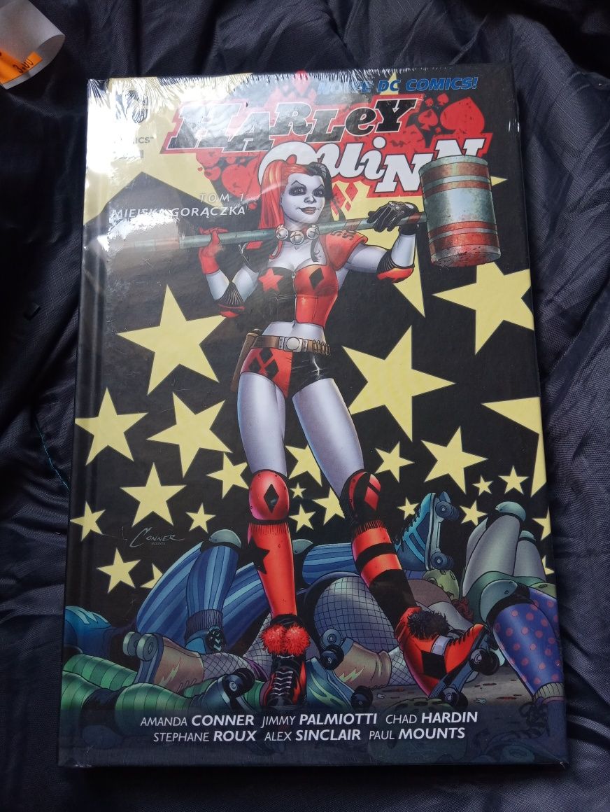 Harley Quinn tom 01 Miejska Gorączka nowy folia