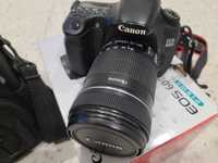 Canon 60D, объектив 18-135, сумка, тринога, документы, коробка