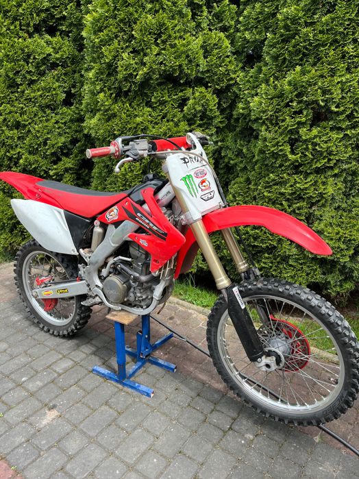 Honda CRF250R podwójny wydech