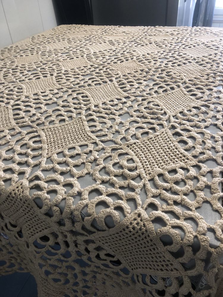 Toalha de mesa croché