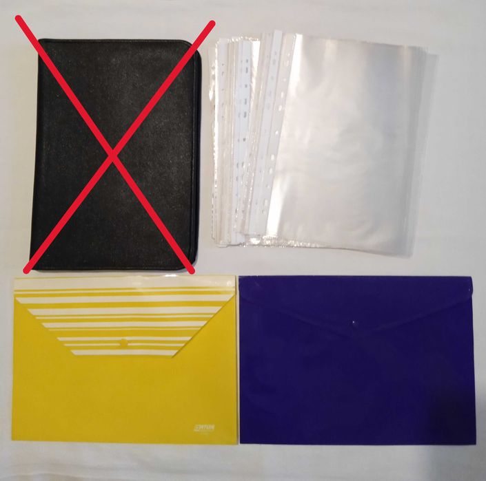 Файлы. Папки-конверты на кнопке.