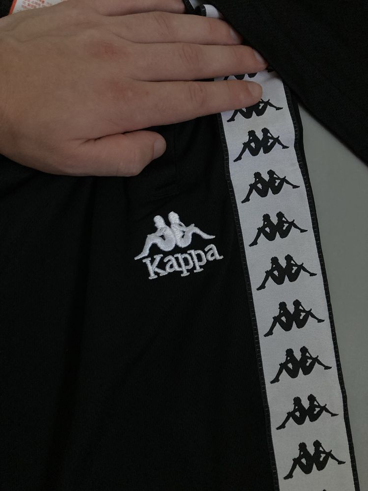 Мужские шорты Kappa на лампасах Шорти Карра Чоловічі капа шорти Каппа