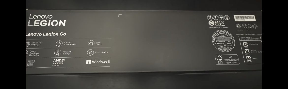 Lenovo Legion Go Extreme, Lacrado novo (512Gb ou 1 TB)