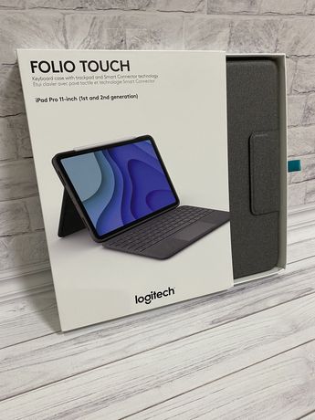 Чехол клавиатура Logitech Folio Touch Ipad Pro 11