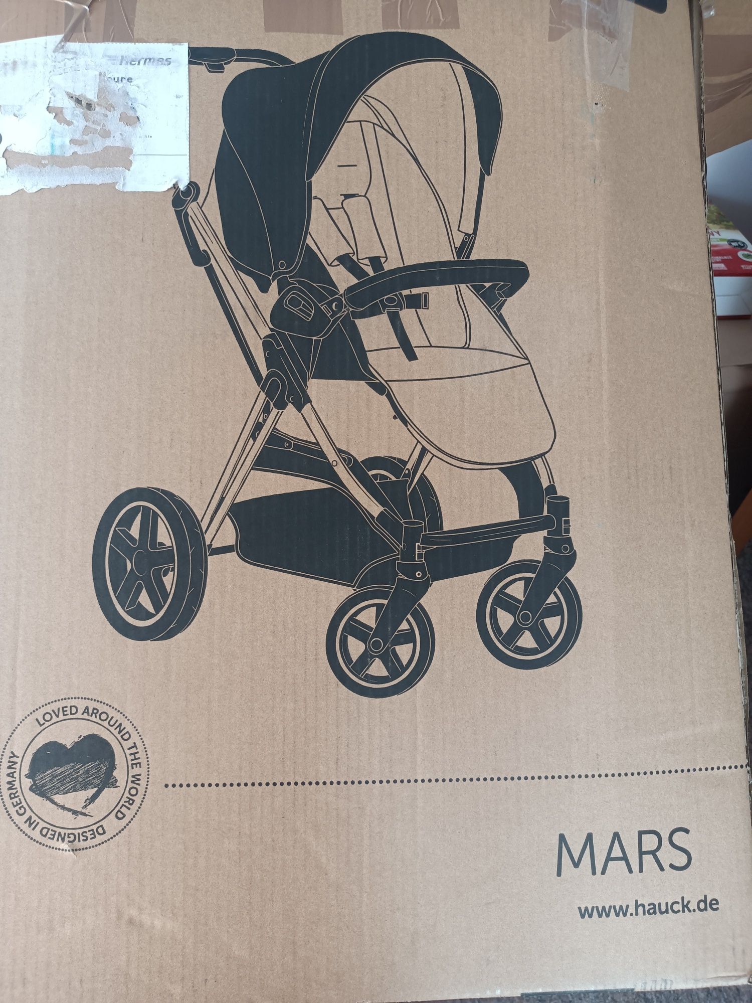 Na części Wózek spacerowy Hauck Mars ocieplacz na nóżki