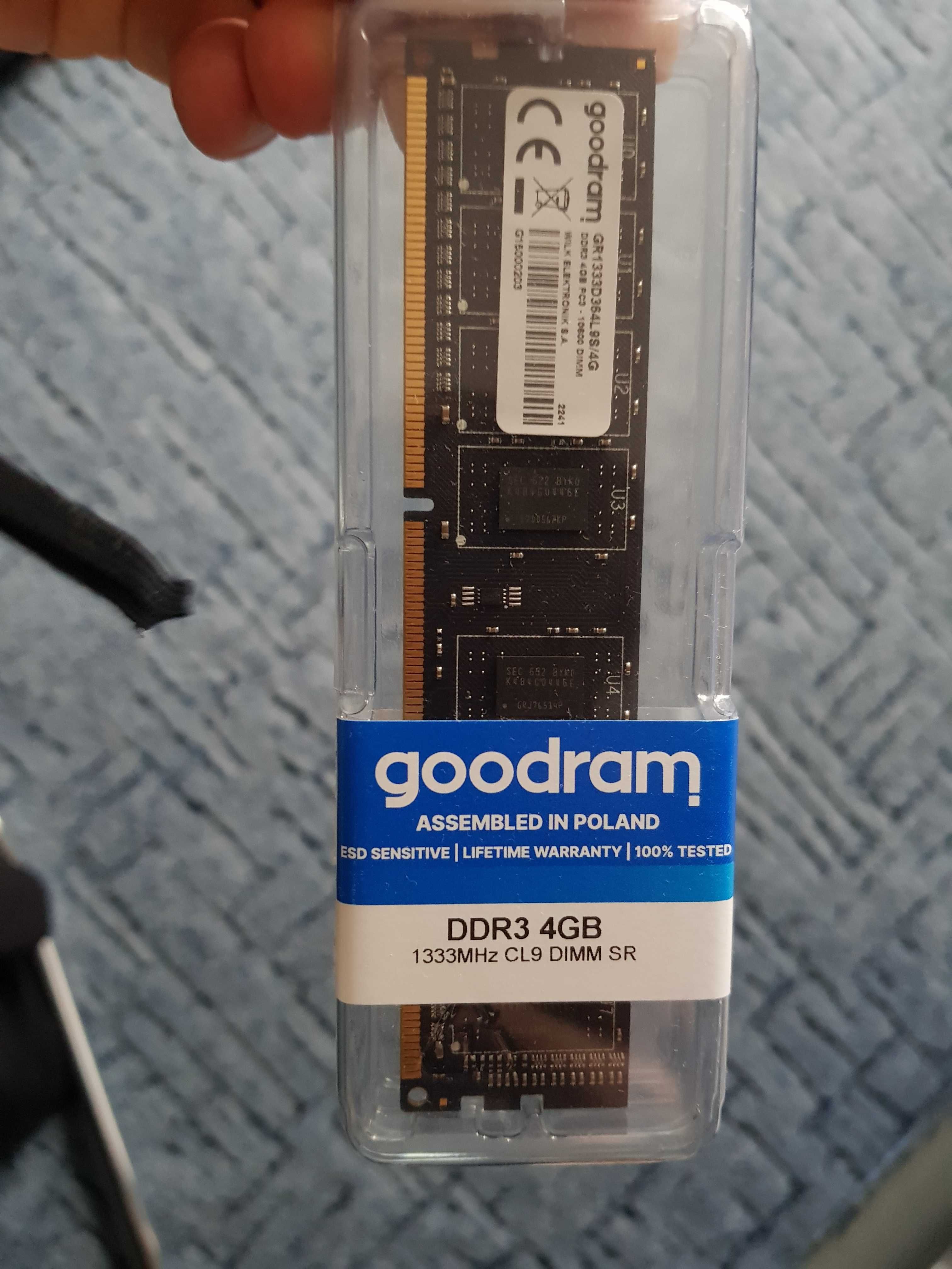 Оперативна пам'ять Goodram DDR3-1333 4096MB (4 Гб) PC3-10600