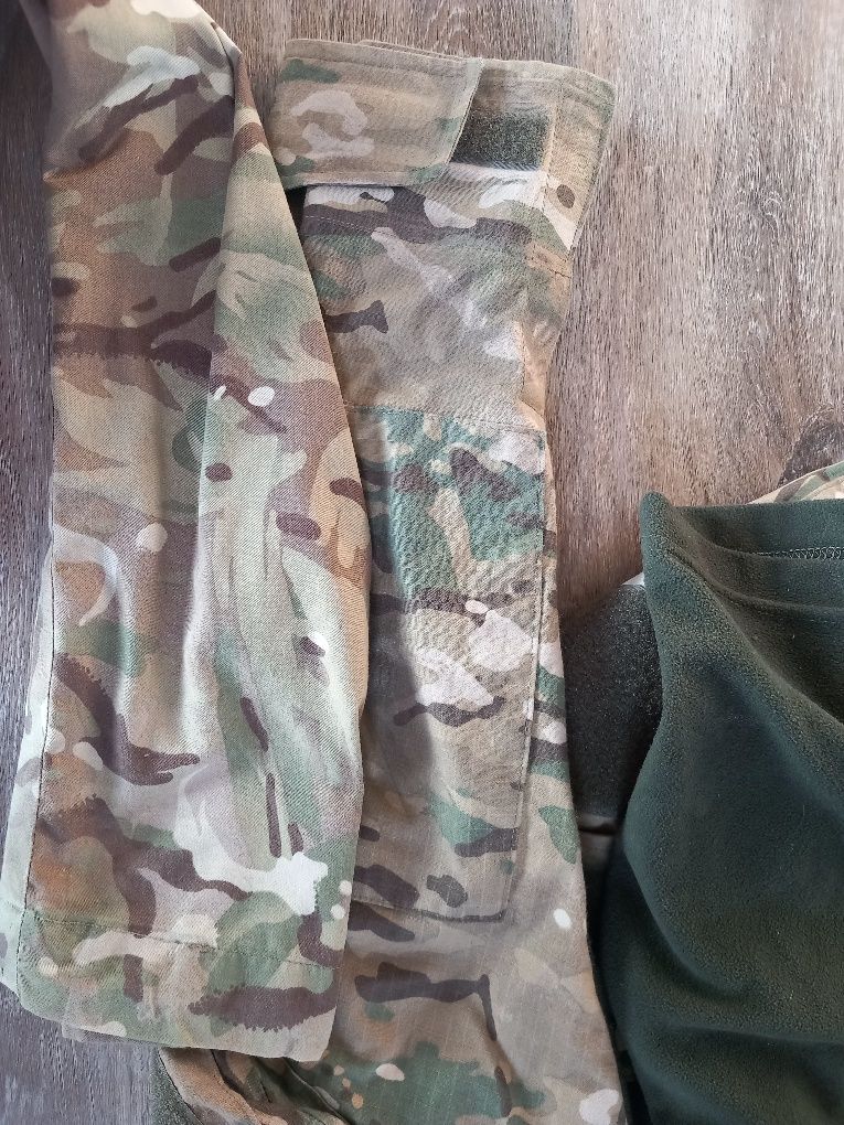 Komplet multicam, combat shirt+spodnie.