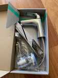 hansgrohe Focus 100 Washbasin faucet chrome, with hansgrohe Focus
