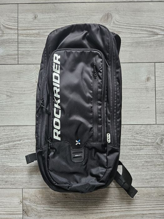 Plecak rowerowy Rockrider 6 l, idealny stan, bukłak w zestawie