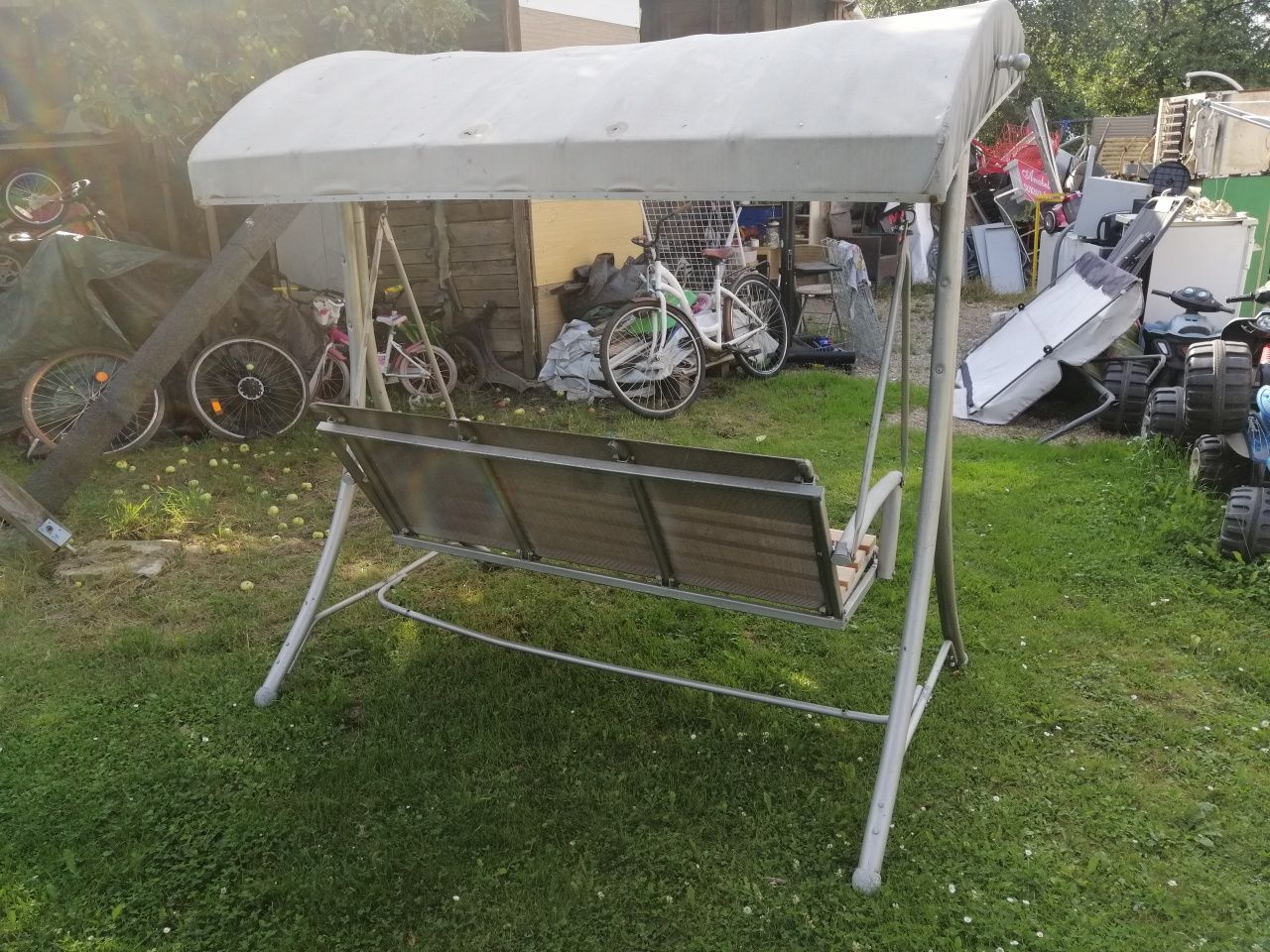 Hustawka ogrodowa z daszkiem szerokosc 180cm