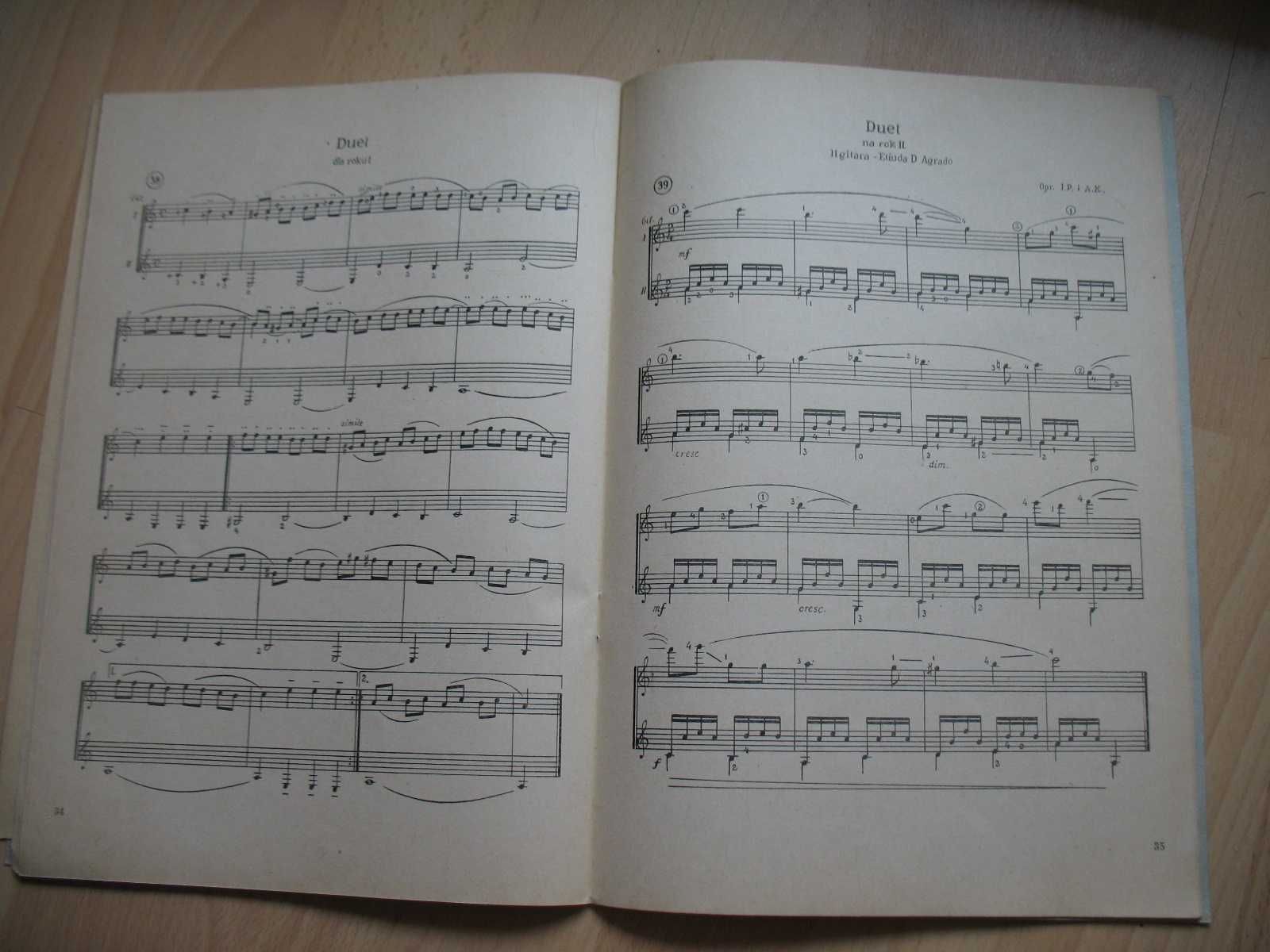 Gitara Klasyczna Akustyczna Nuty