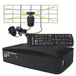 Zestaw telewizji naziemnej tuner cyfrowy DVB-T2 + antena pokojowa