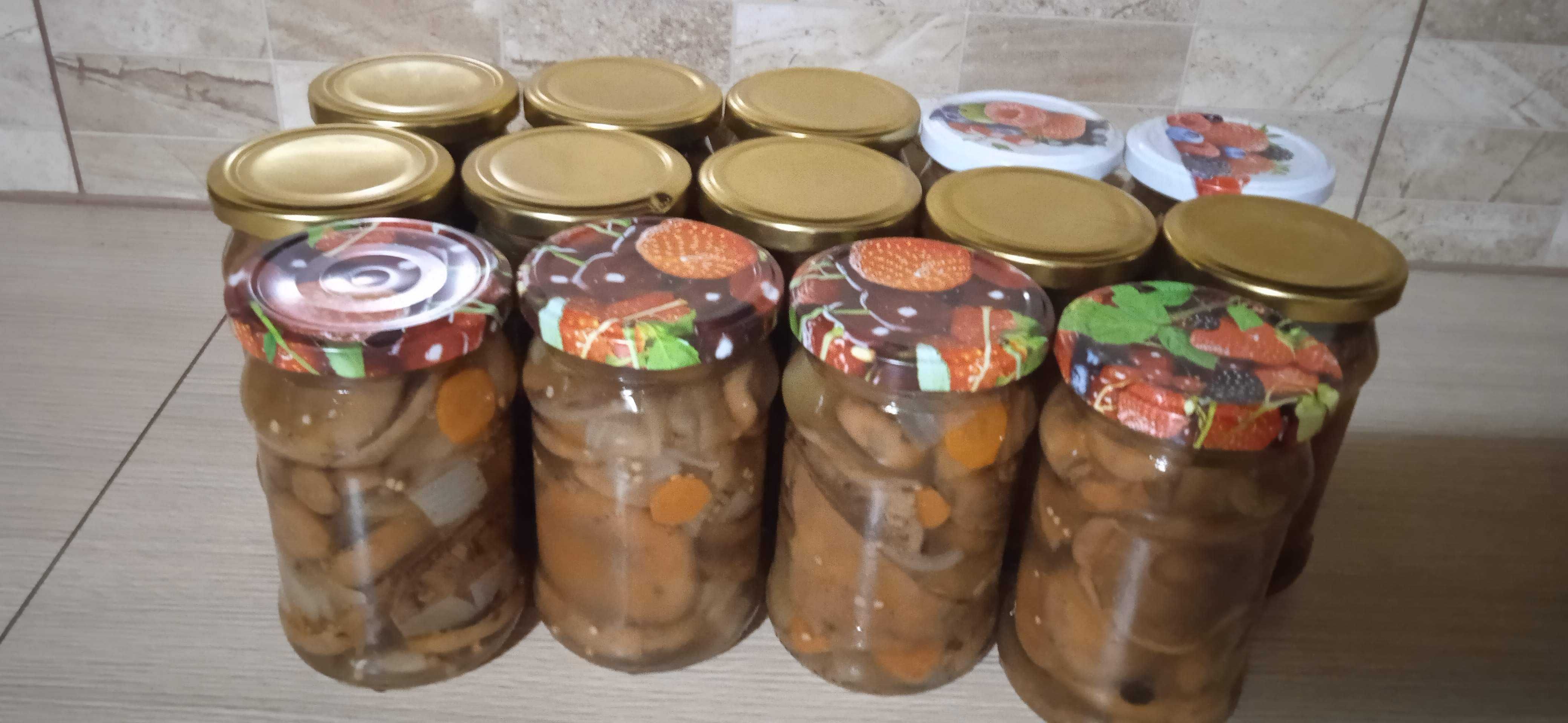 Rydze marynowane w zalewie octowej 300ml 8 sztuk 96zl-zbior 2024R