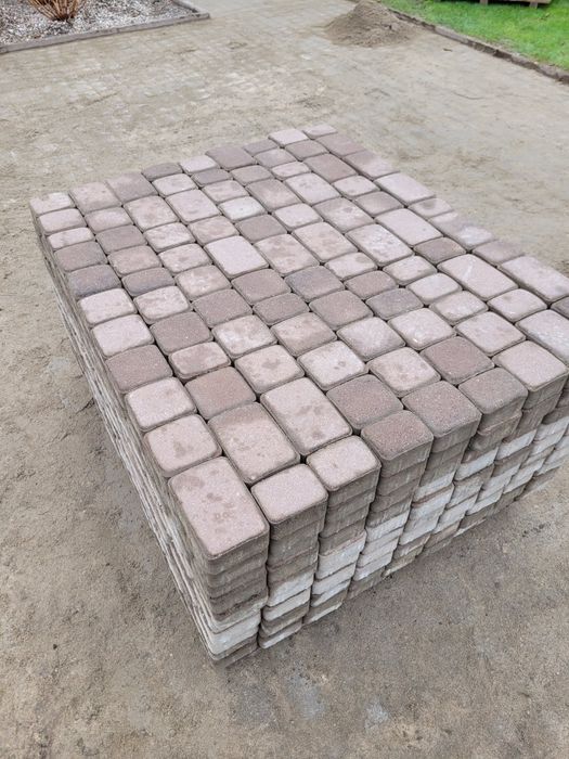 Kostka polbruk nostalite 6 cm braz