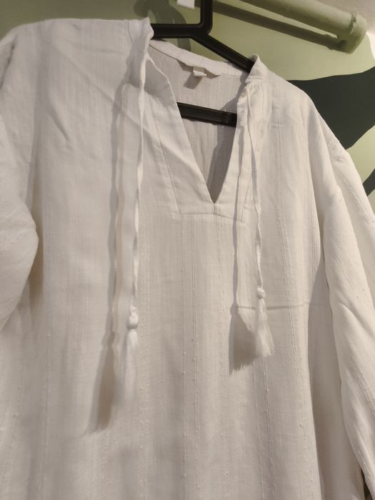 H&M bluzka tunika wiskoza akryl 34 Stan idealny