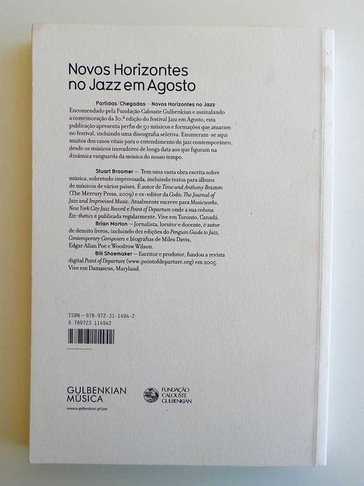 Partidas / Chegadas - Novos Horizontes no Jazz