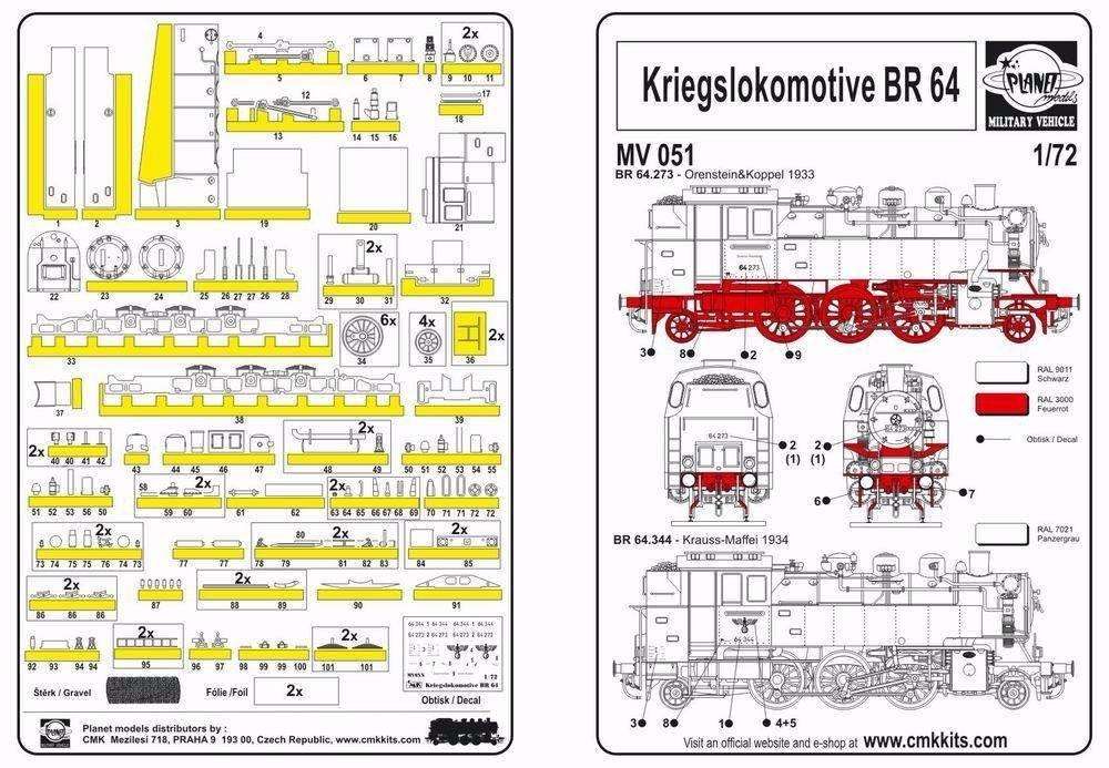 German Kriegslokomotive BR-86 (Locomotive)