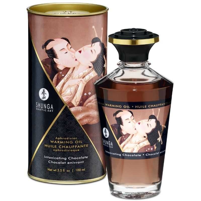 Óleo de massagem Shunga 100 ml (vários sabores)