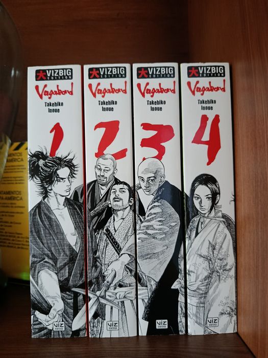 Mangá Vagabond 1-4 Livros