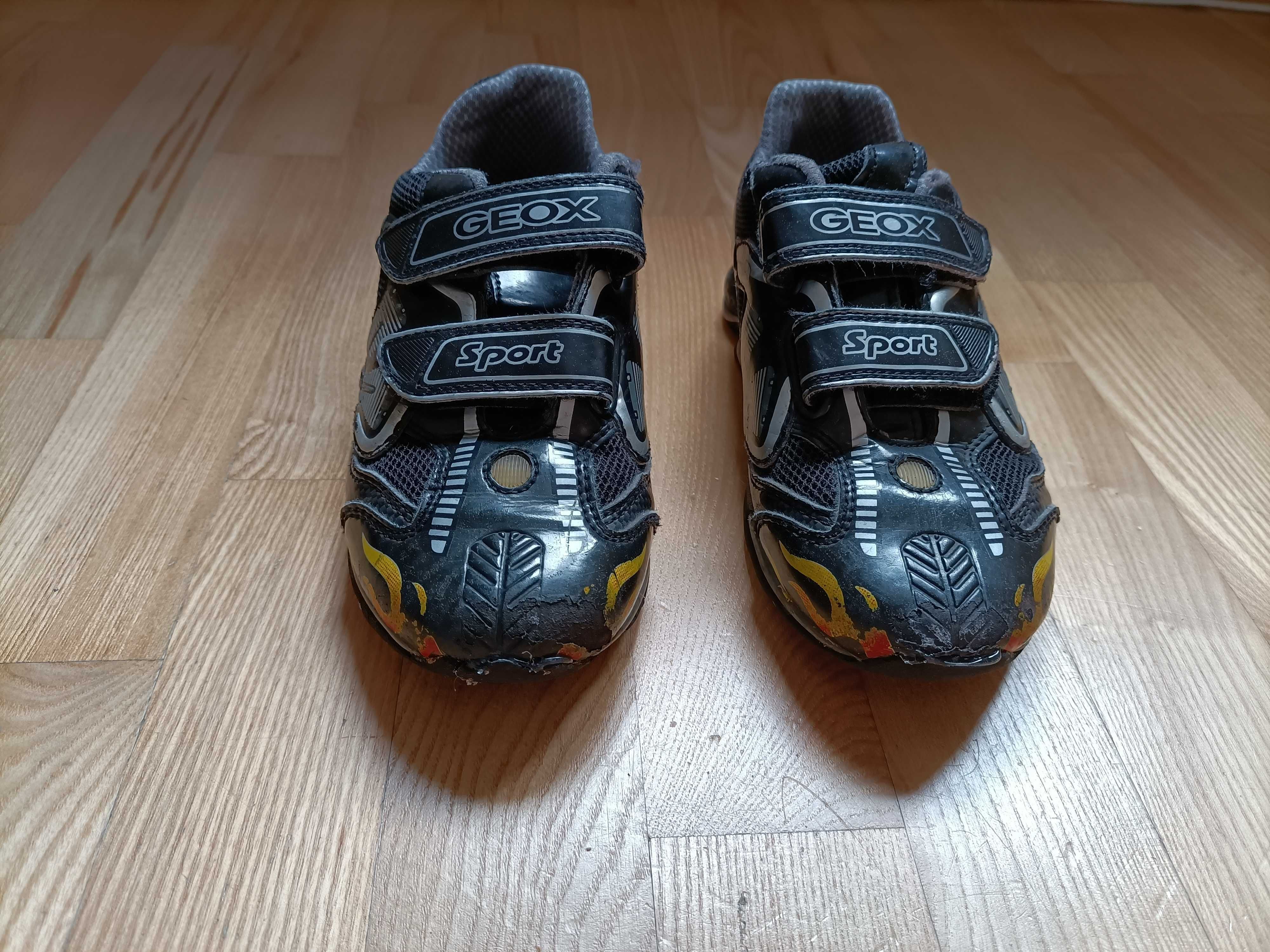 GEOX buty sportowe wiosenno-letnie – świecące – 31 – 20 cm