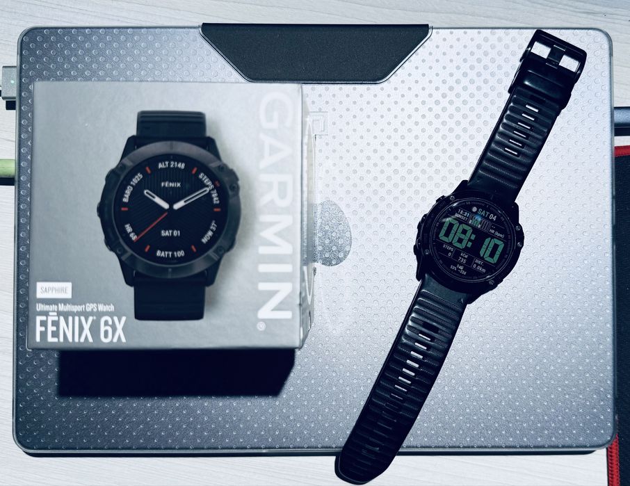 Годинник Garmin Fenix 6X Pro 51mm Sapphire Carbon