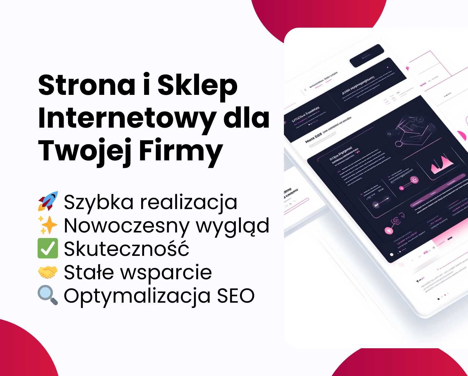 Tworzenie Strony Internetowej | Wordpress | Shoper | Pozycjonowanie