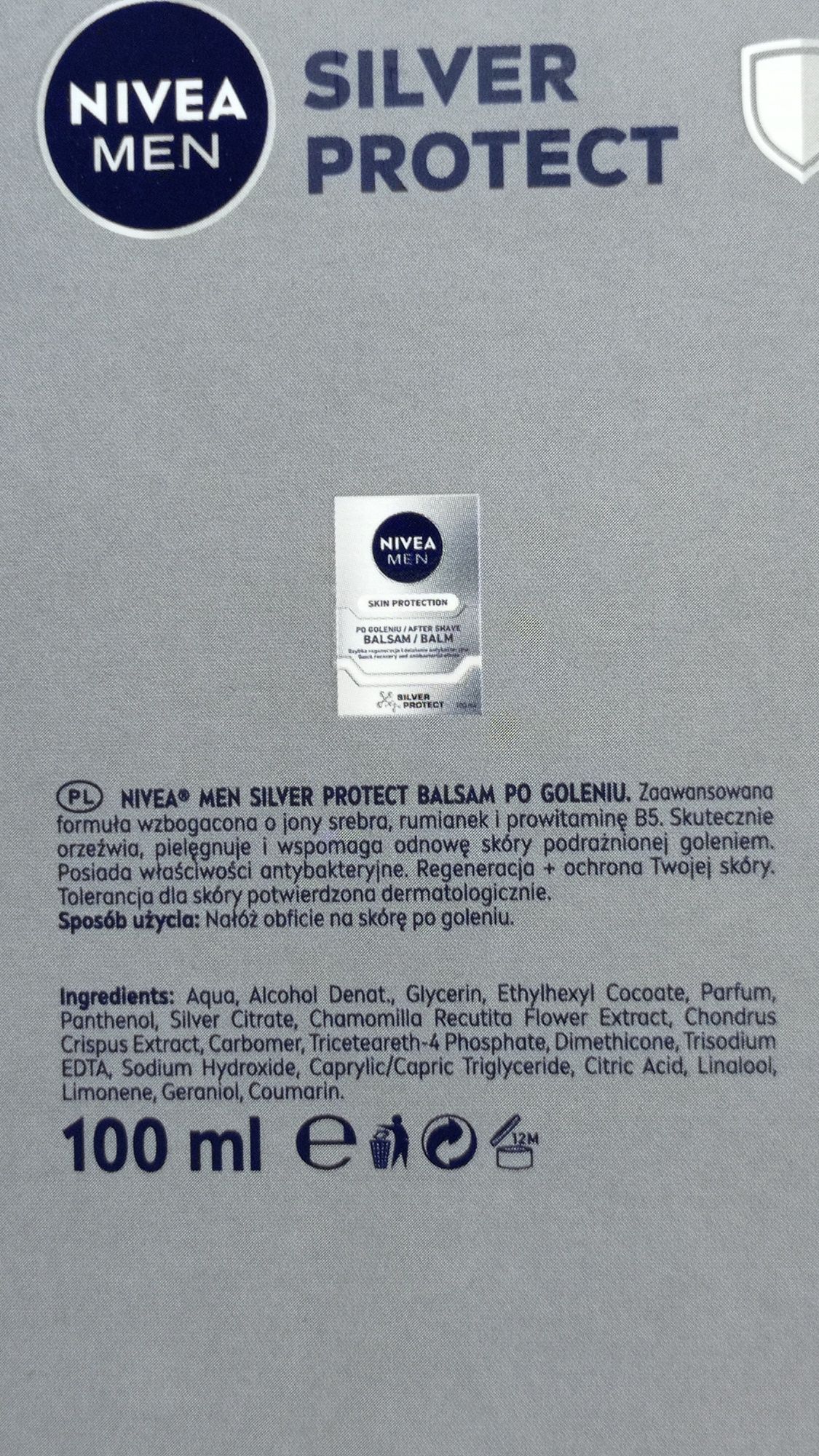 Nivea Men Silver Protect - zestaw dla mężczyzn NOWY
