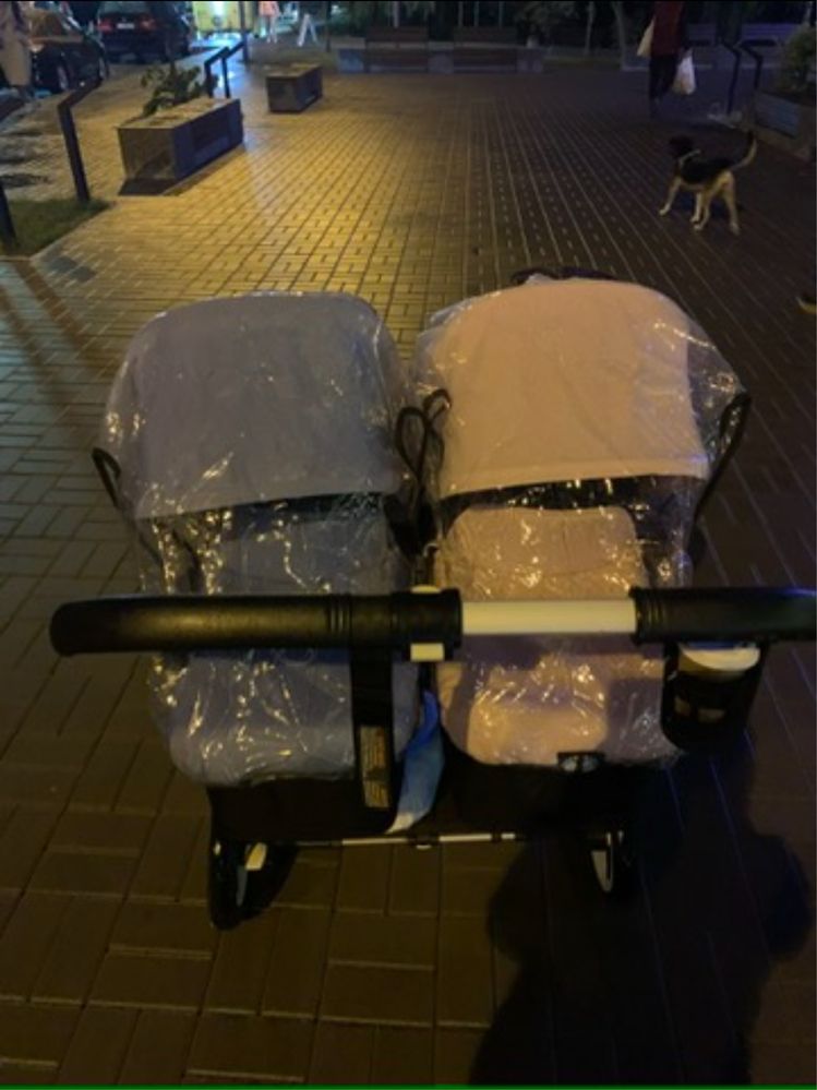 Bugaboo Donkey Twin коляска для двійні візочок