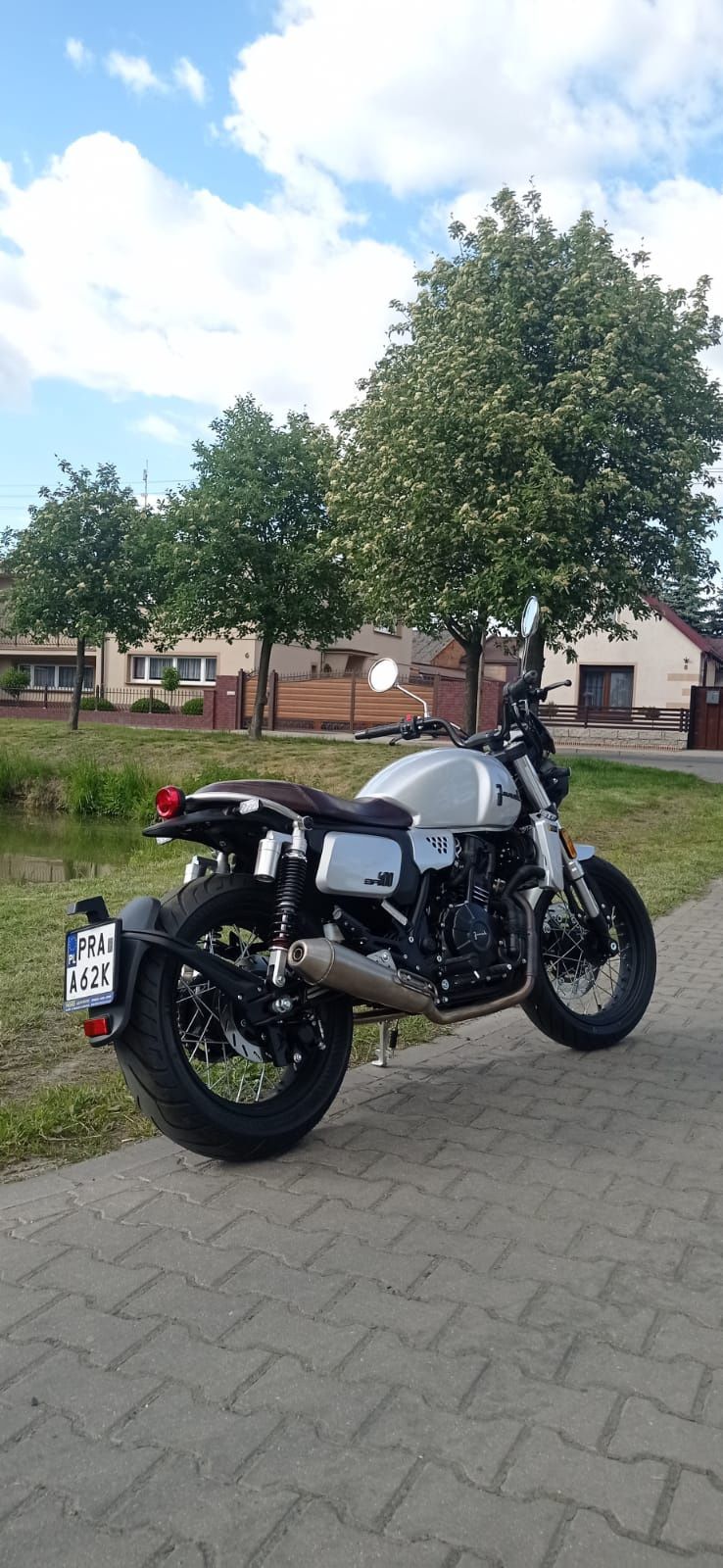 Super Cena Motocykl Junak SR 400 Rok 2022 Kat A2 ABS LED Idealny