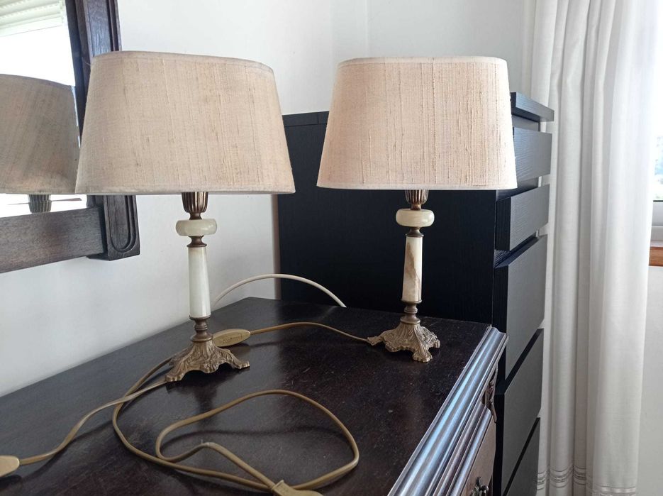 Conjunto de candeeiros