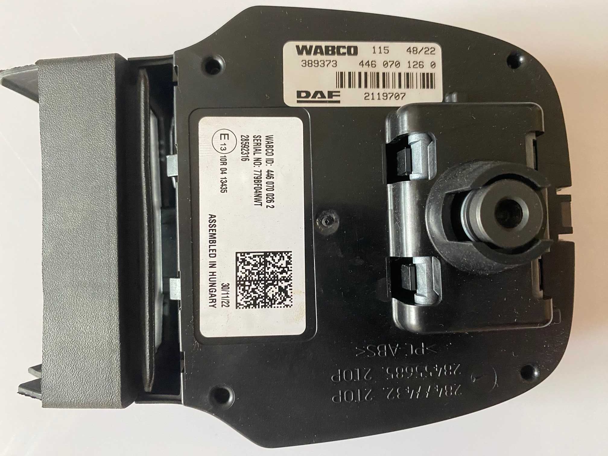 Камера LDWS ECU DAF XF 106 480 530 Lift 2119707 Wabco  2022 рік
