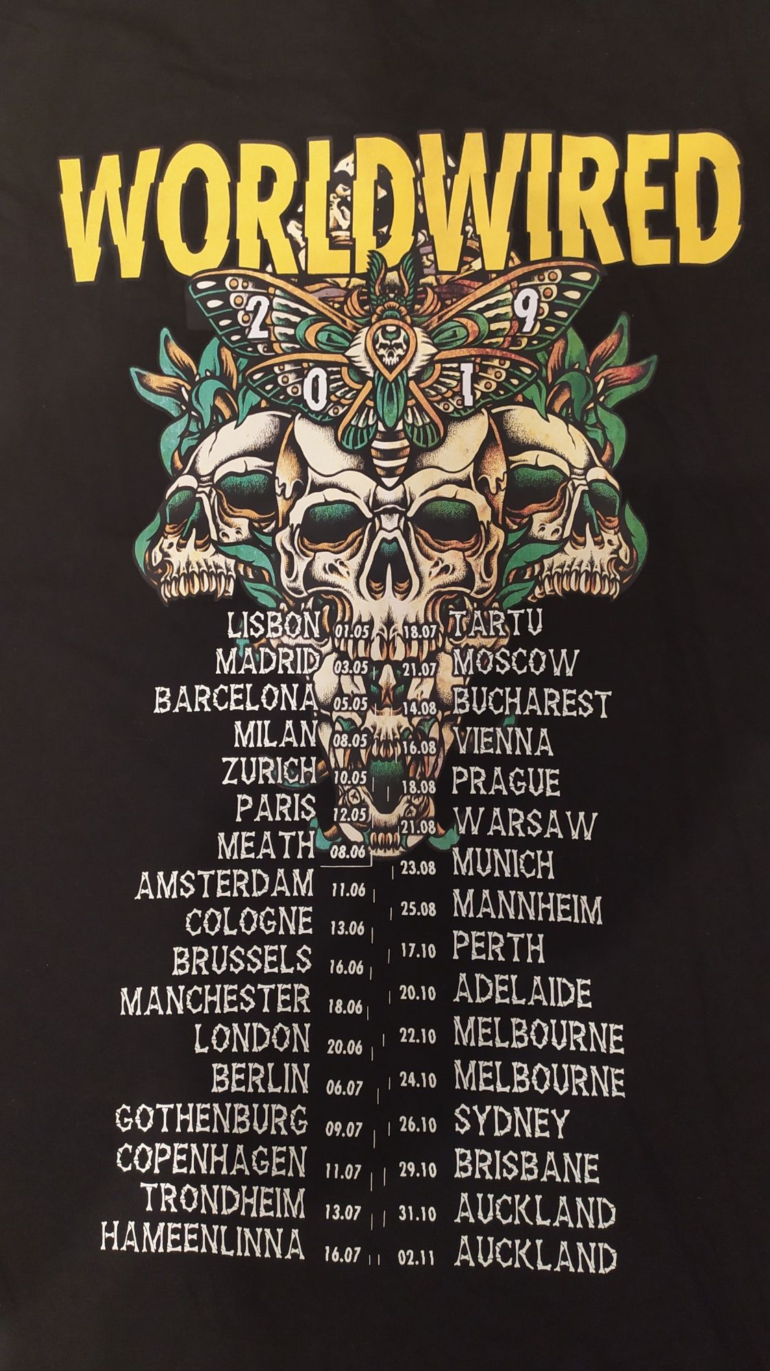 Koszulka, Metallica, Worldwired, bezrękawnik, t-shirt, rozmiar L
