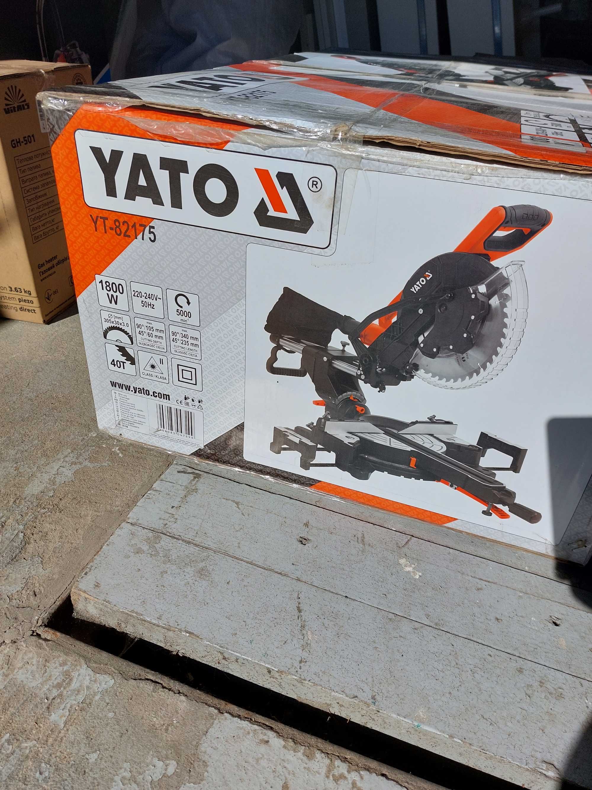 Пила торцовочная  Yato YT 82175