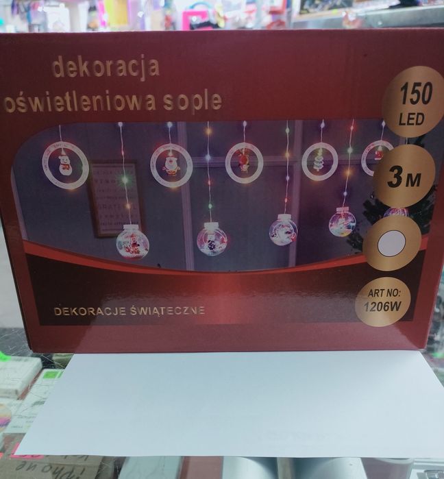 Kurtyna świetlna LED