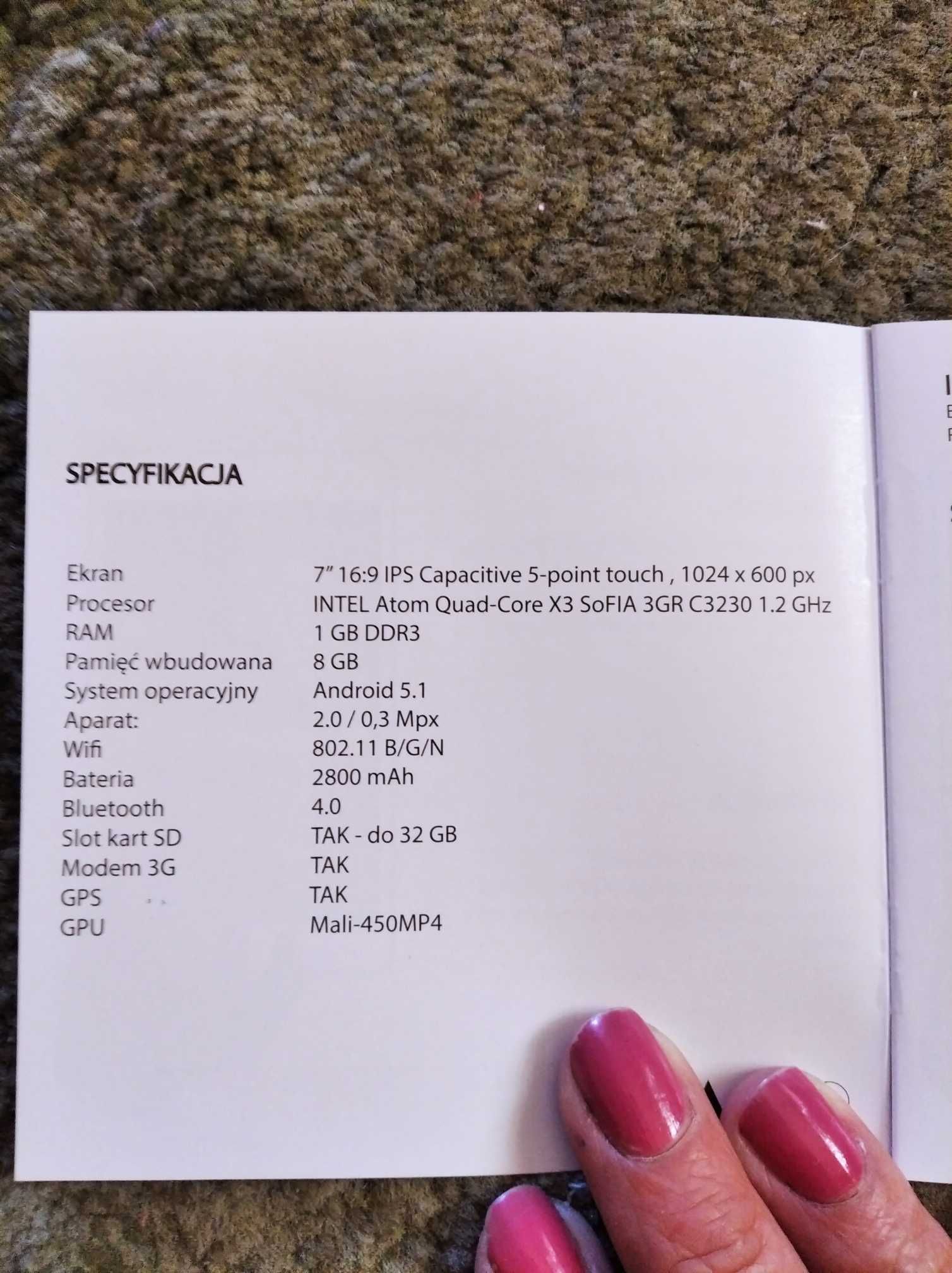 Tablet simtable 7