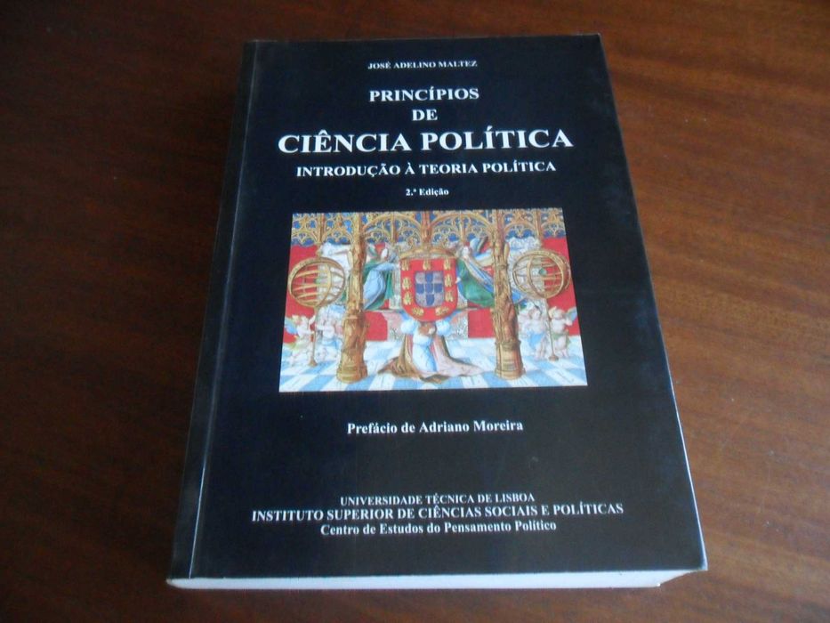 "Princípios de Ciência Política" - 2 Volumes de José Adelino Maltez