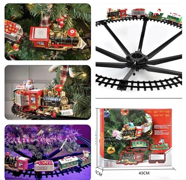 Comboio de natal para arvore