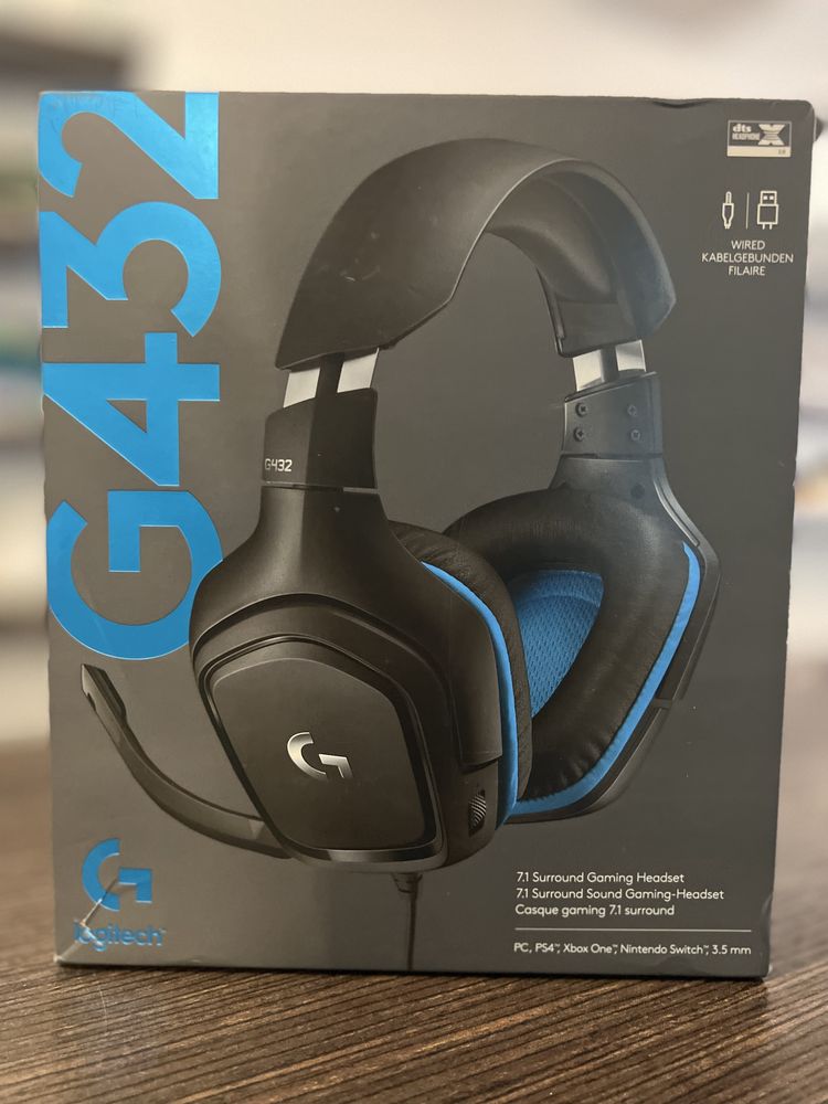 Słuchawki Logitech G432 Poznań Długa 14