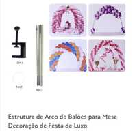 NOVOS Arco de chão para balões, Arco de mesa para balões