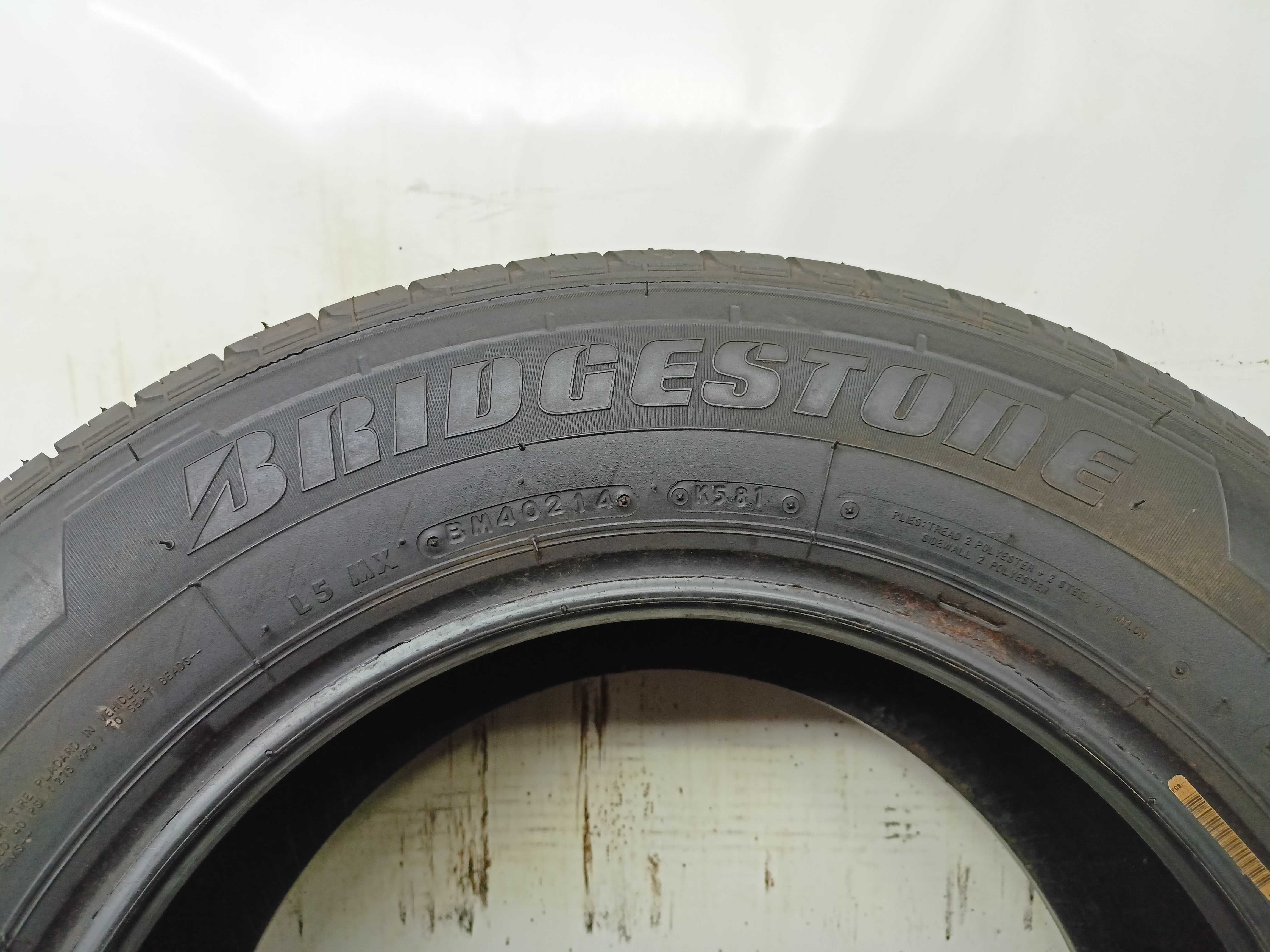 Bridgestone Duravis 215/65/15C 2014r. 104/102T Nowa (16)