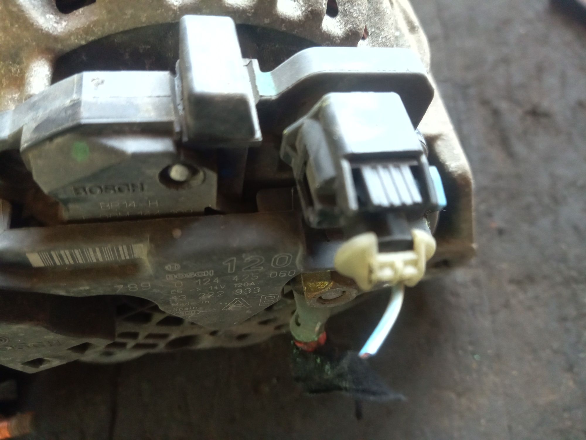 Opel Corsa d rozrusznik alternator 1.6
