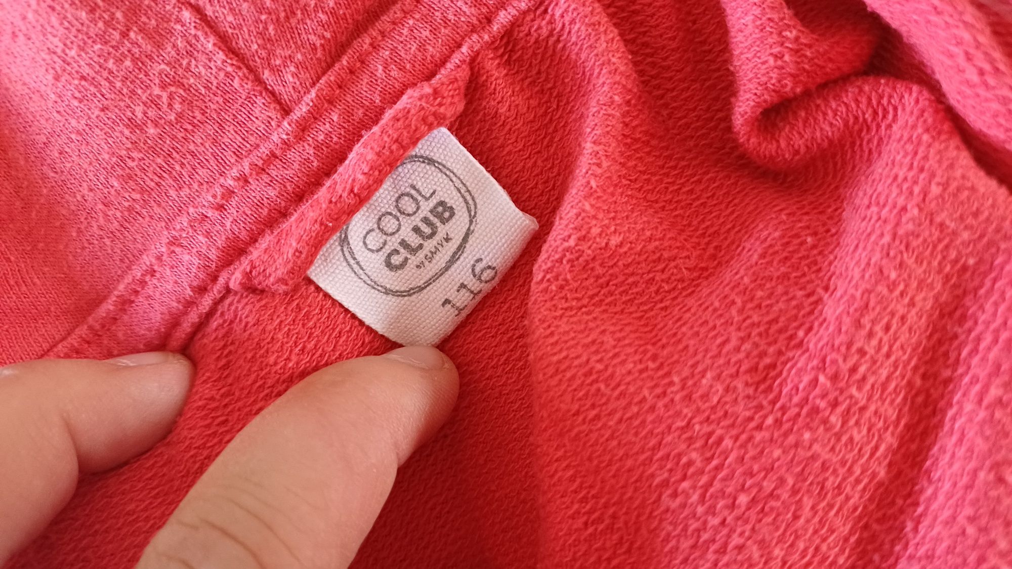 4 Bluzy dresowe r. 116 coccodrilo, 5 10 15, cool club