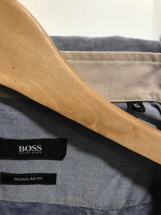 Camisa Boss Azul Regular Fit XL