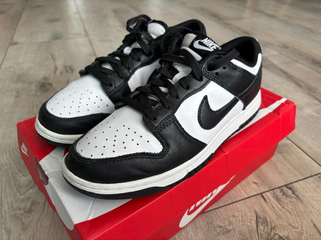 Buty trampki Nike Dunk Low Retro Panda 41 skóra gwarancja paragon