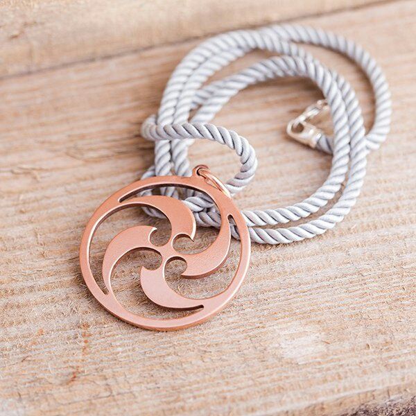 Оберег славянский медный ручной работы ИСТОК