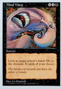 Magic the Gathering  - Mana Warp - 5th Edition