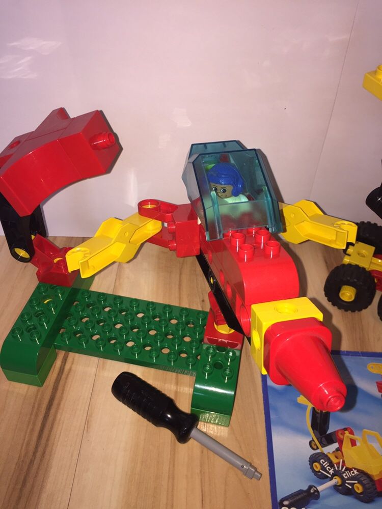 Lego Duplo Toolo 2945 klocki do skręcania śrubokręt unikat