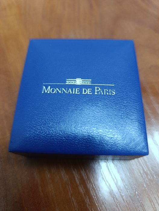 Срібна монета 100 франків. 1997 рік. ПРУФ. Сертифікат. Футляр.