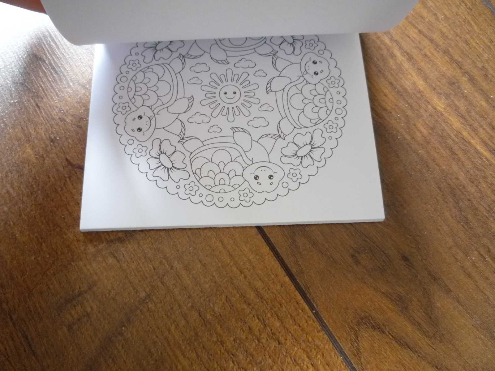 Mini Kolorowanka 10x10cm antystresowa Mandale