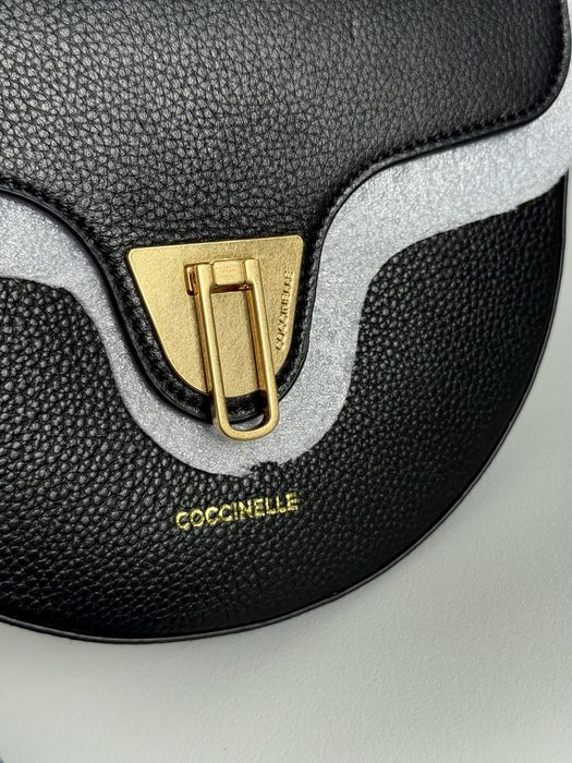 Шкіряна сумка Coccinelle BEAT SOFT оригінал чорна нова